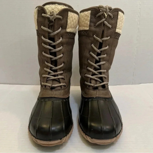 Magellan Academy Brown Duck Boots - Picture 1 of 14